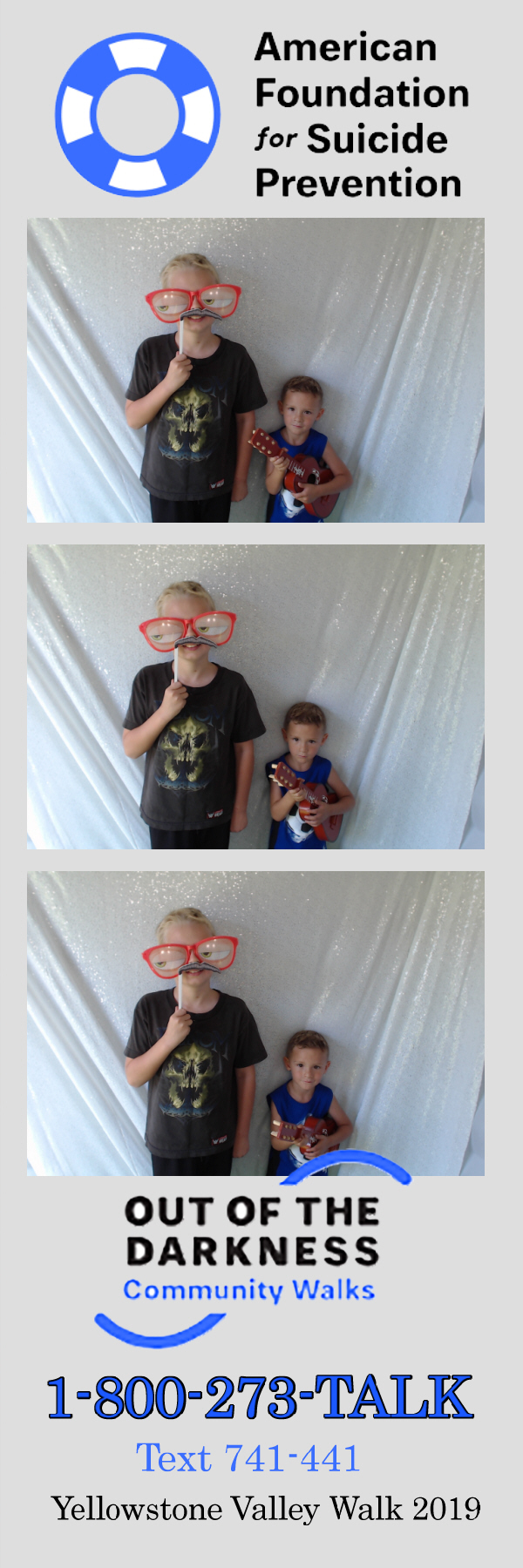Out of the Darkness Walk 2019 | View more photos from the event at gallery.photoboothbillings.com/u/PhotoBoothBillings/Out-of-the-Darkness-Walk-2019